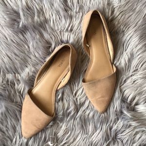 D’Orsay nude flats